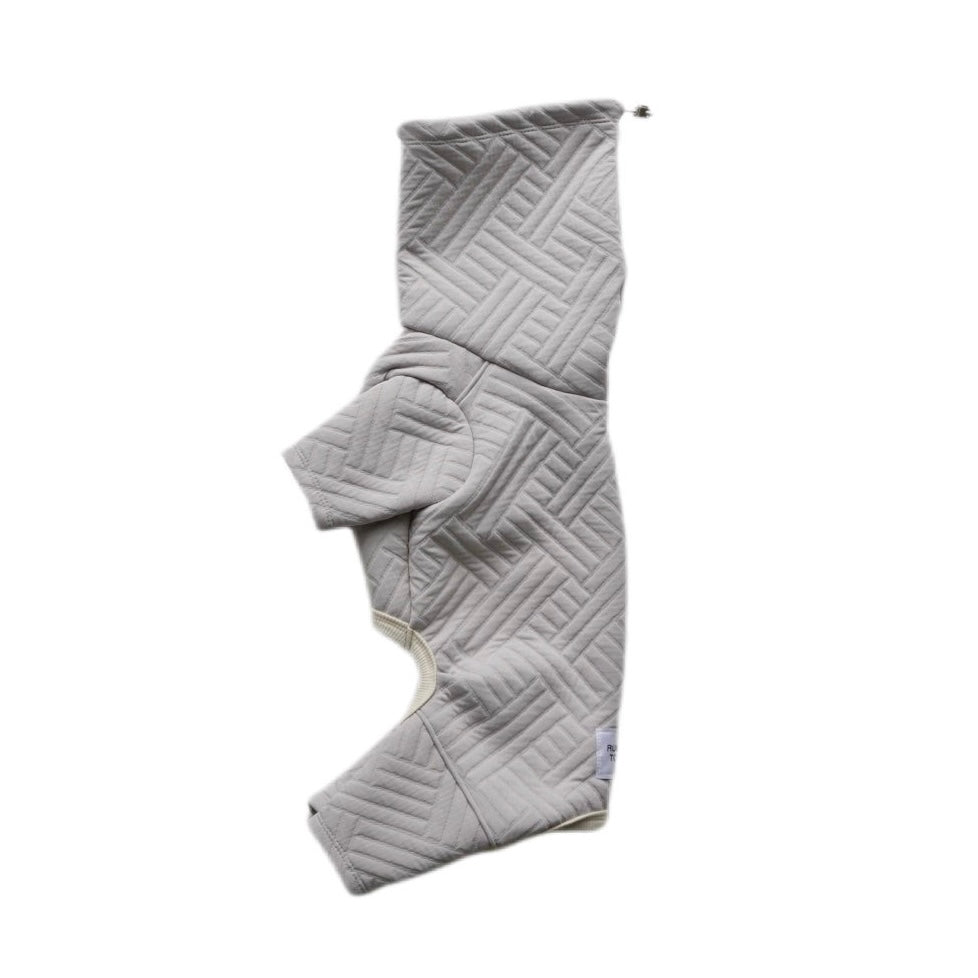 キルティングトップス/ロンパース (パウダーグレー)