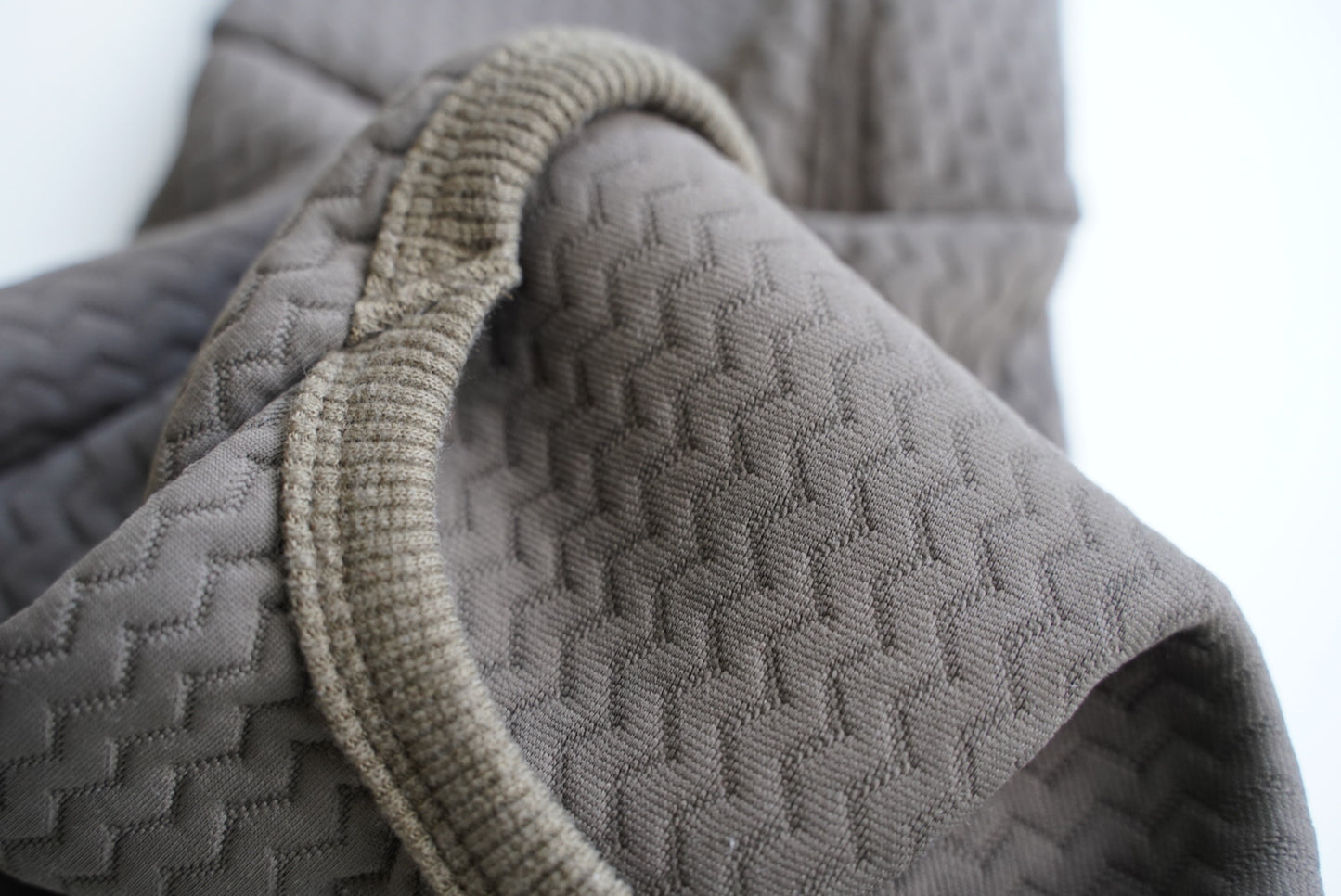 キルティングトップス/ロンパース (カーキ)