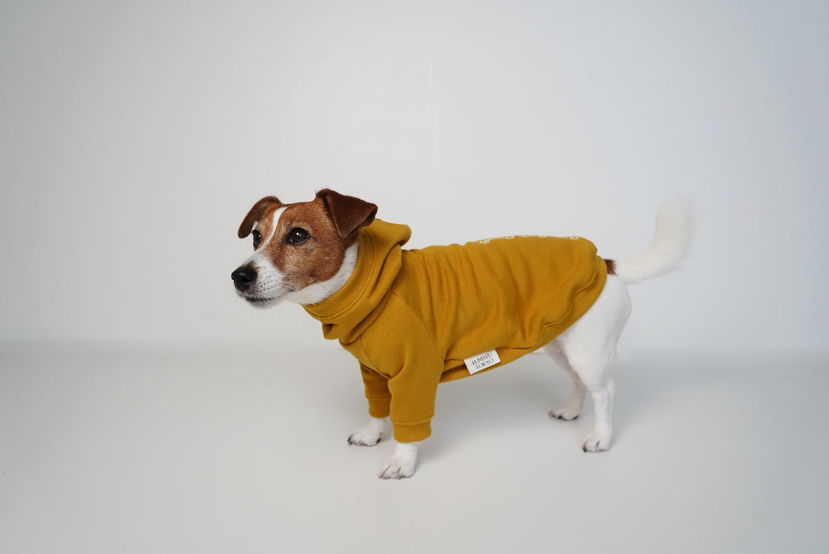 good dog club 裏毛スウェットトップス/ロンパース (チェダー)　