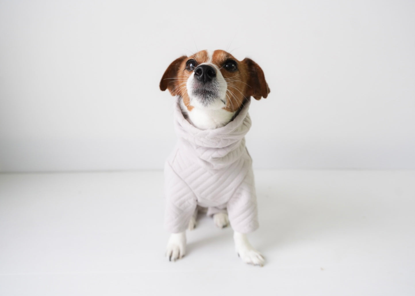 キルティングトップス/ロンパース (パウダーグレー)