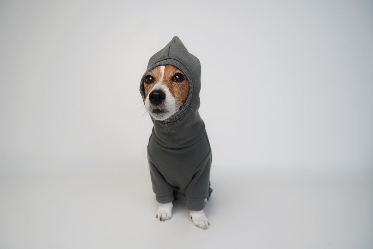 good dog club 裏毛スウェットトップス/ロンパース (オリーブ)　