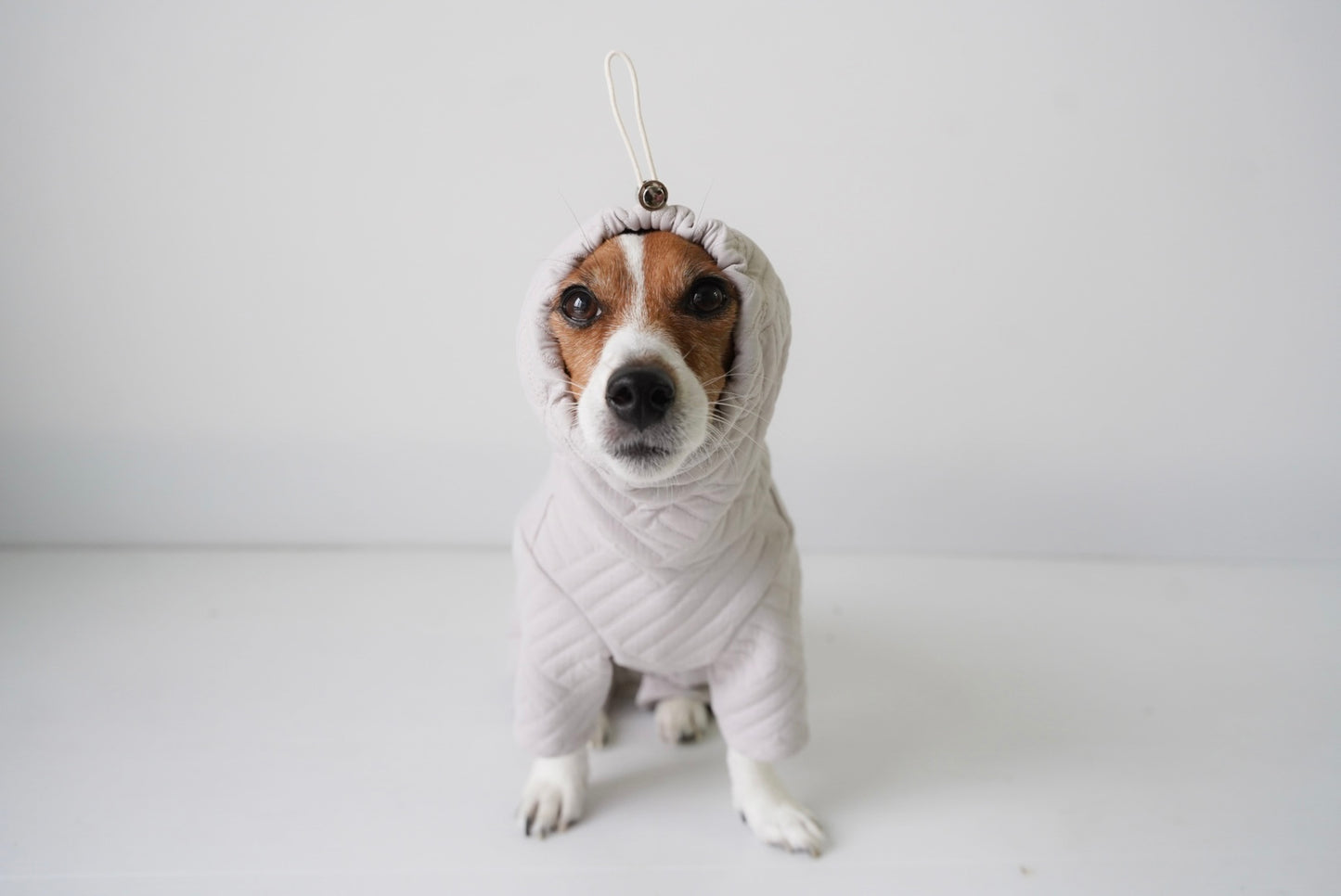 キルティングトップス/ロンパース (パウダーグレー)