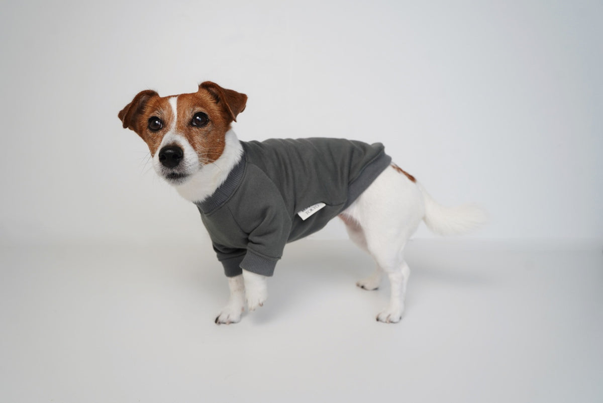 good dog club 裏毛スウェットトップス/ロンパース (オリーブ)　