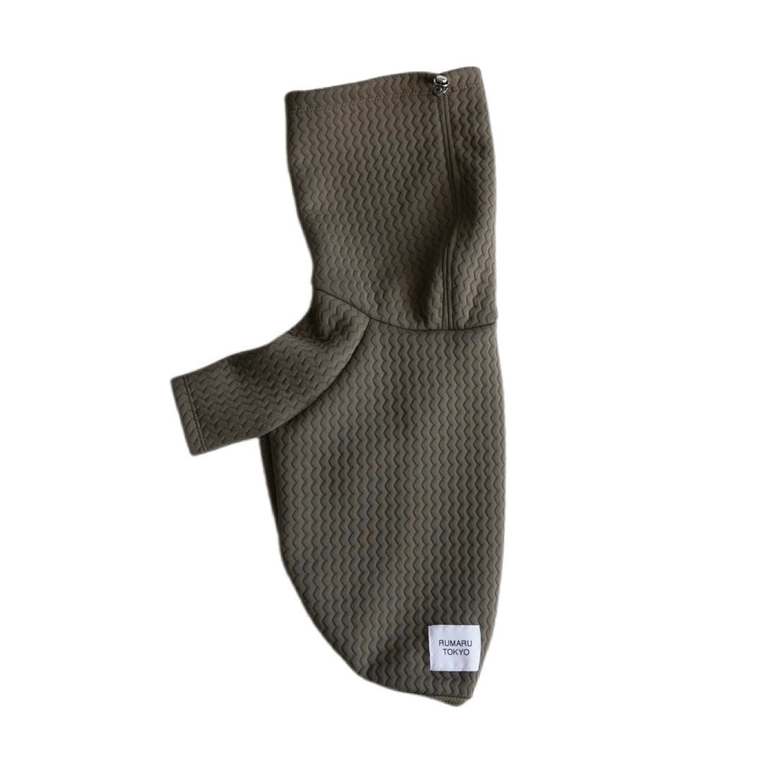 キルティングトップス/ロンパース (カーキ)